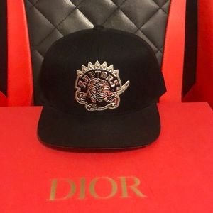 Toronto Raptors Chrome Patch Mitchell and Ness SnapBack Hat